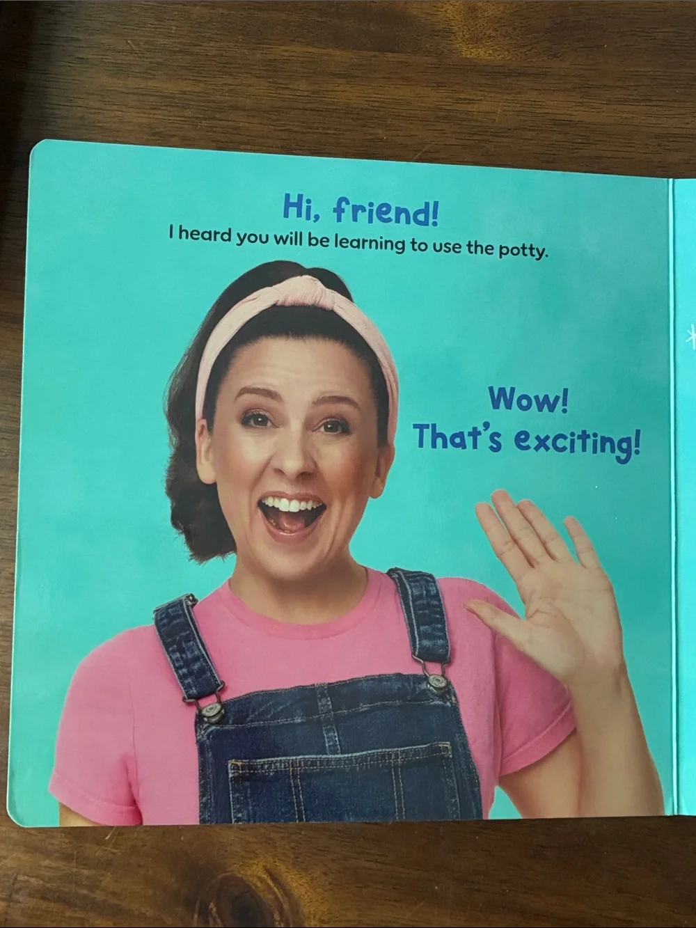 Ms. Rachel “Potty Time with Bean” Children's Board Book